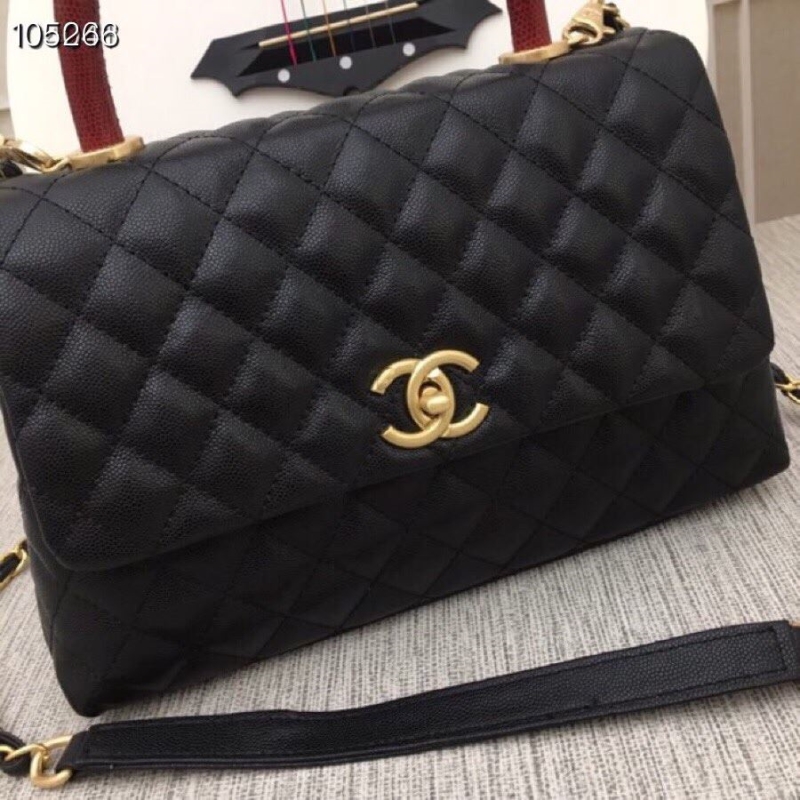 Ch**el top handle bags